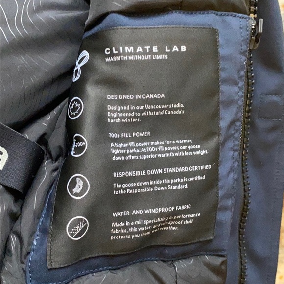 Aritzia Tna Climate Lab Bancroft Parka Sky Captain - Picture 4 of 6